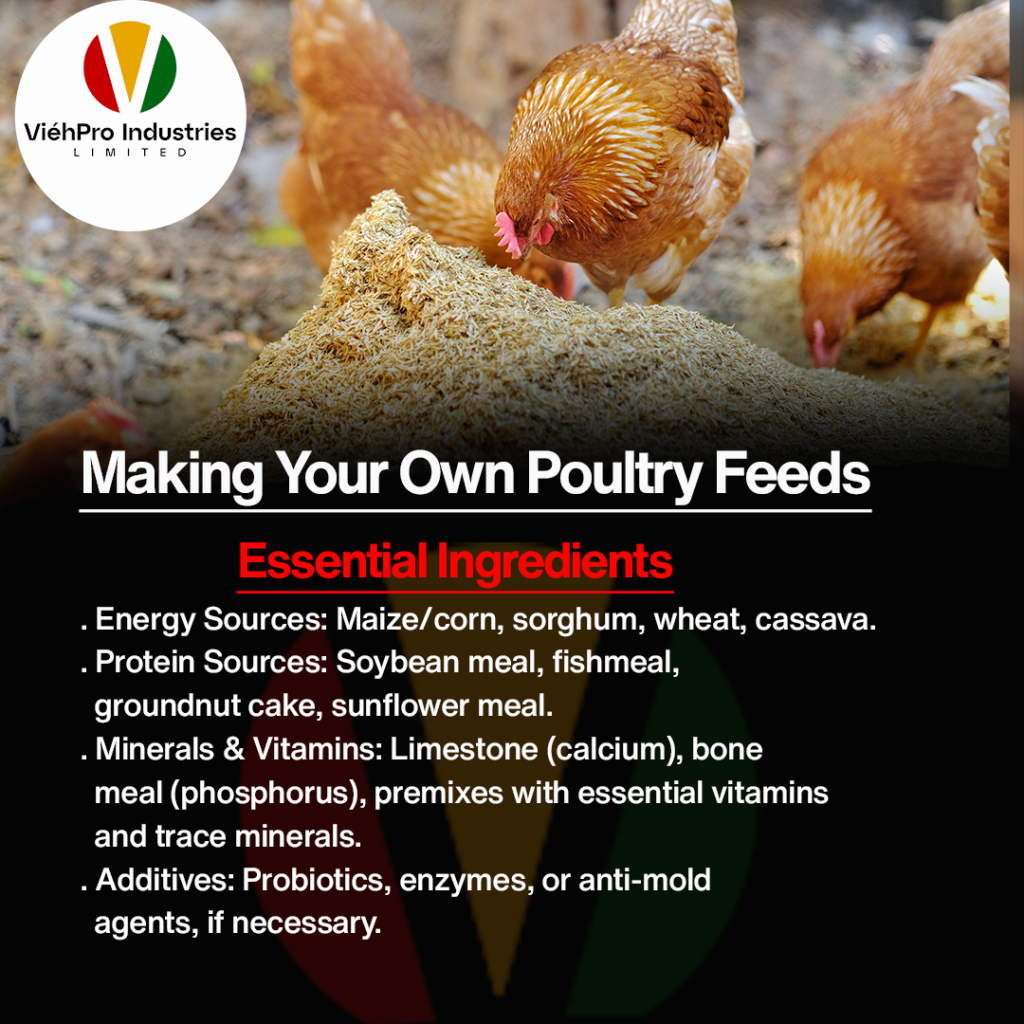 Making Your Own Poultry Feeds