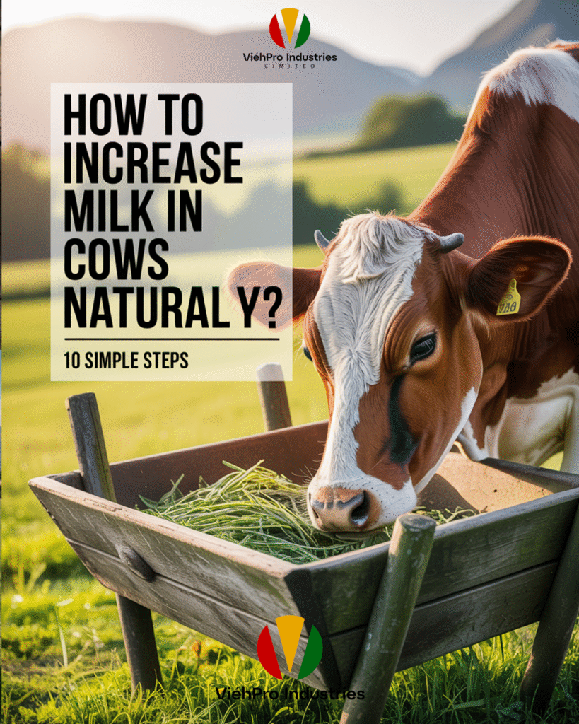 How to Increase Milk in Cows Naturally?