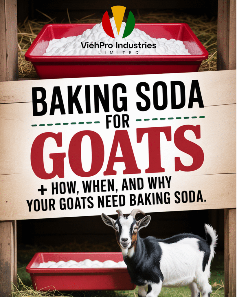 What Does Baking Soda Do for Goats?
